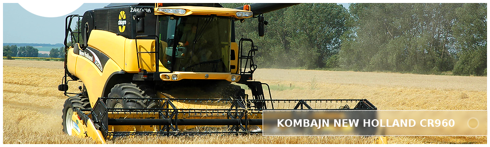 kombajn NEW HOLLAND CR960