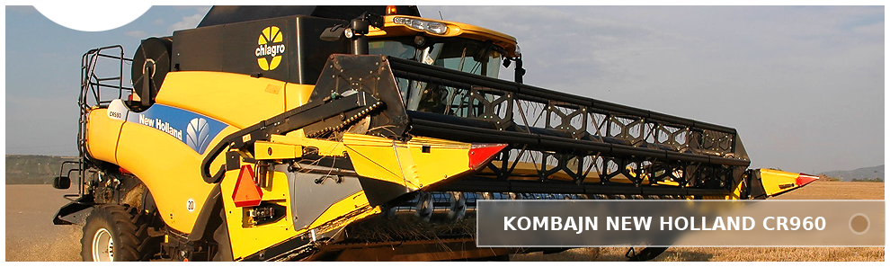 kombajn NEW HOLLAND CR960